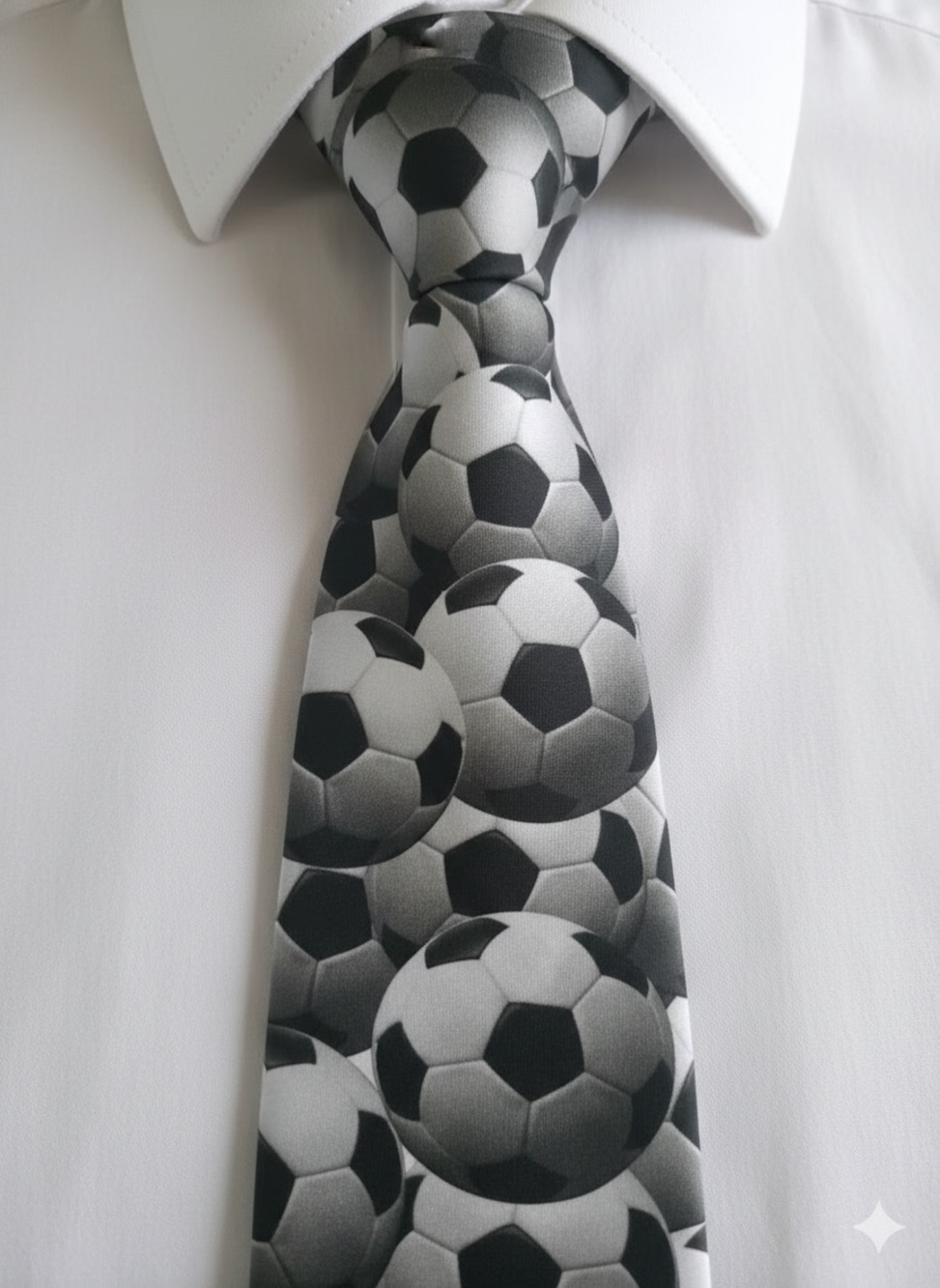 Ralph Marlin "Just Balls" soccer ball tie - 57"